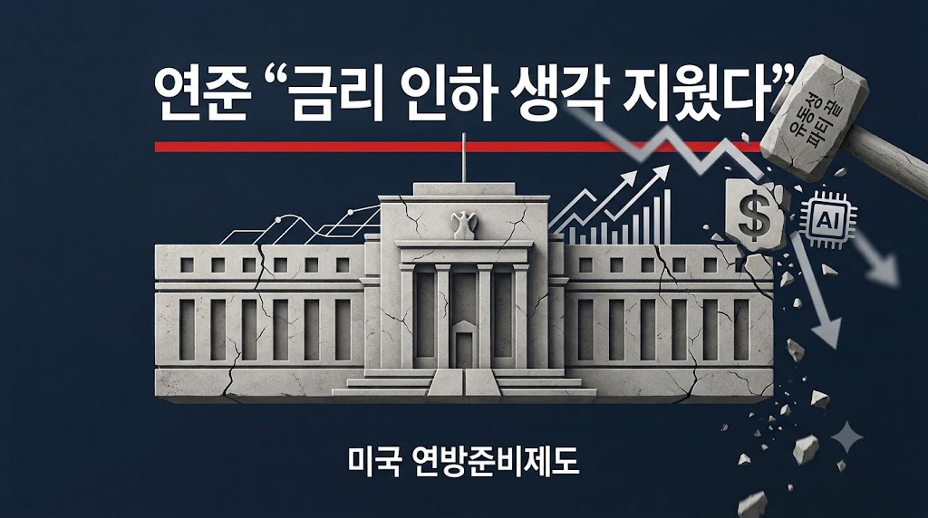 신임 Kevin Warsh가 이끄는 연준이 금리 인하 생각을 지웠음을 보여주는 인포그래픽