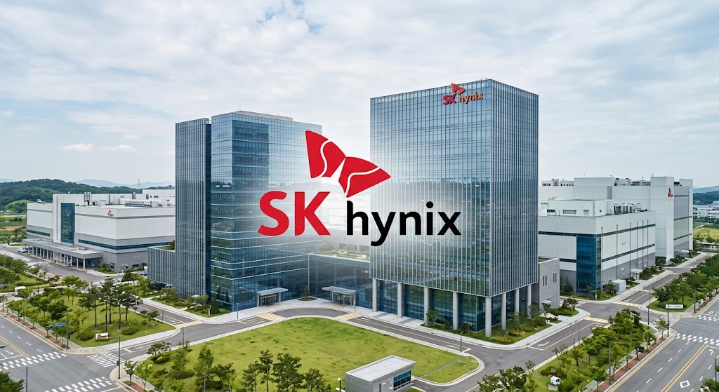 미 옵션거래 첫날을 맞이한 SK Hynix를 보여주는 인포그래픽