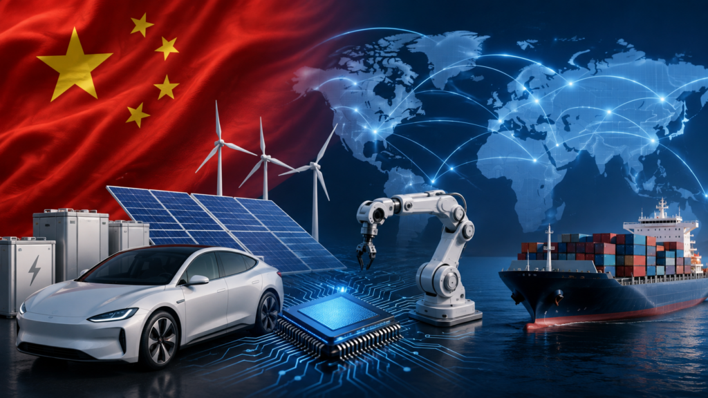 Chinese Tech의 글로벌 기술 공급처로 거듭나는 것을 보여주는 인포그래픽